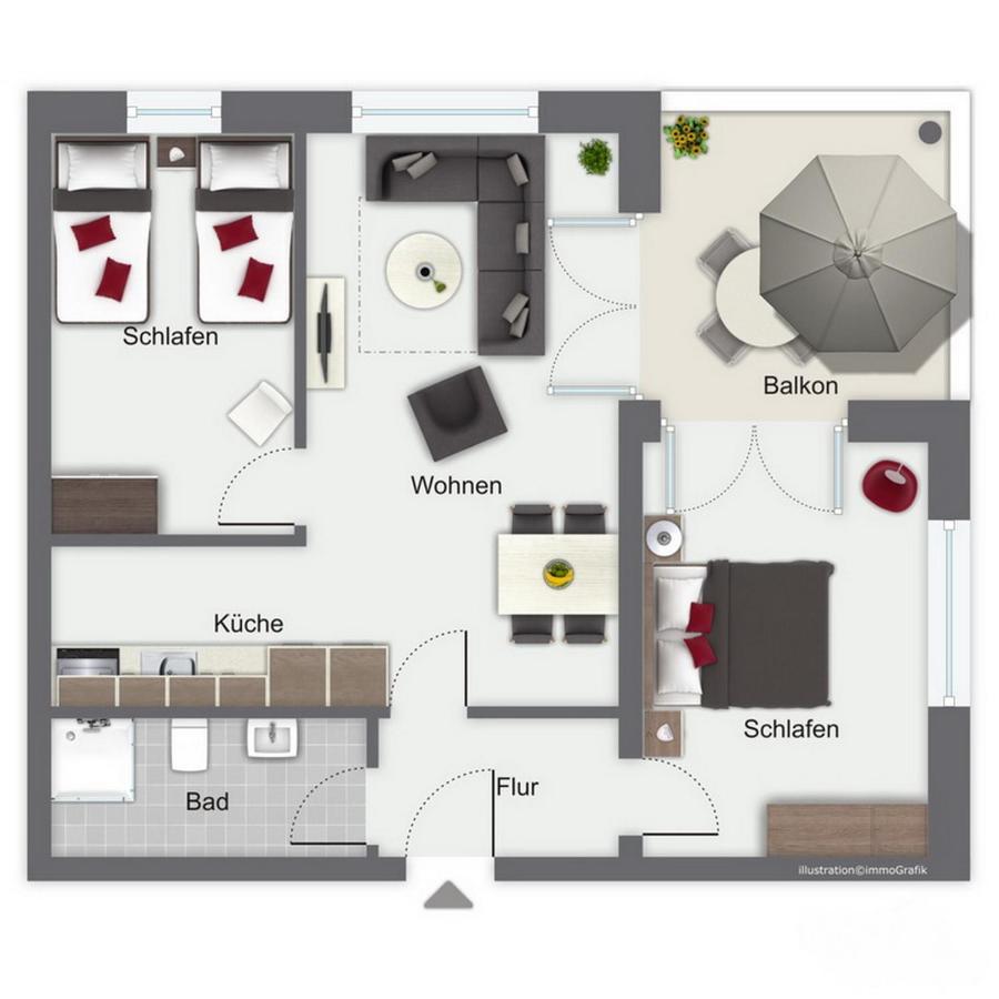 Duenenblick Wohnung 09 บอลเทินฮาเกิน ภายนอก รูปภาพ